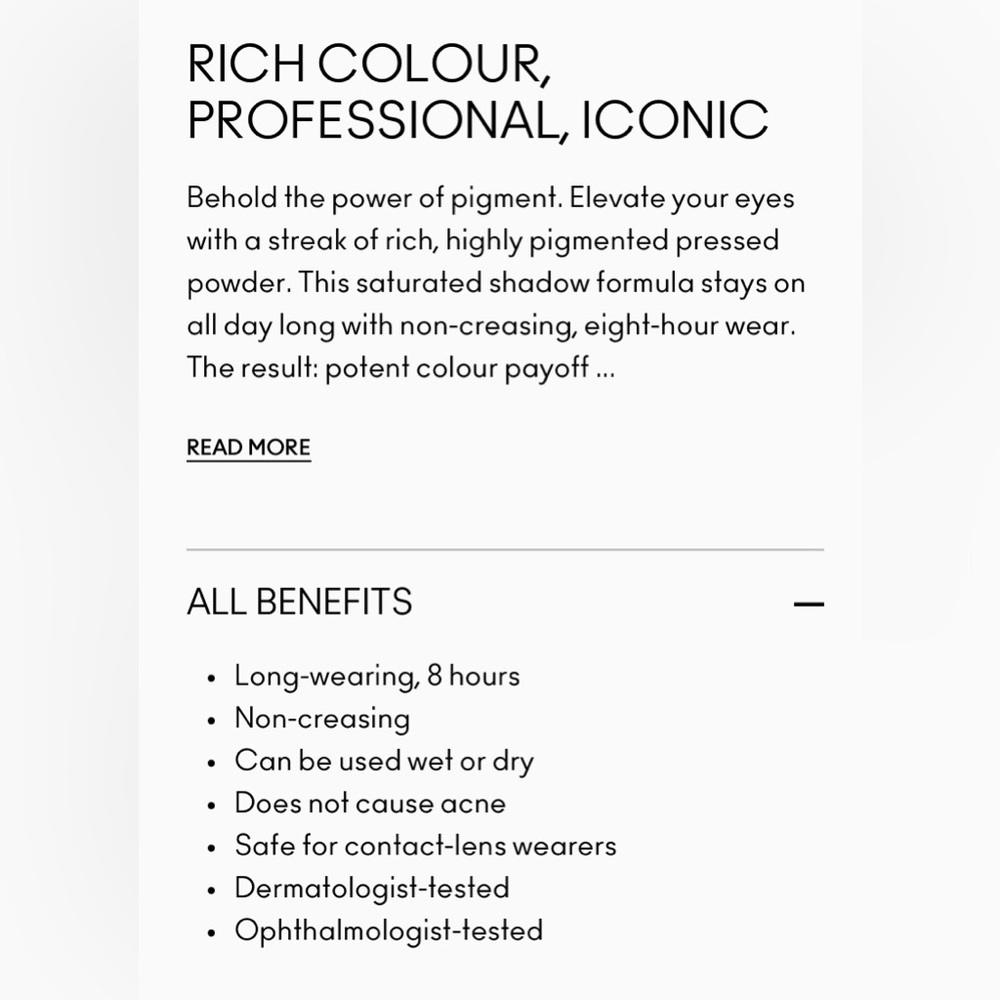 MAC Long Wearing 8 Hours Highly Pigmented Pressed Eyeshadow- Eyepopping /Satin - Picture 7 of 7